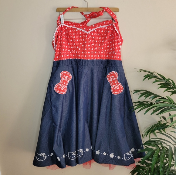 torrid Dresses & Skirts - Torrid | Hello Kitty Halter Dress with Side Pockets
